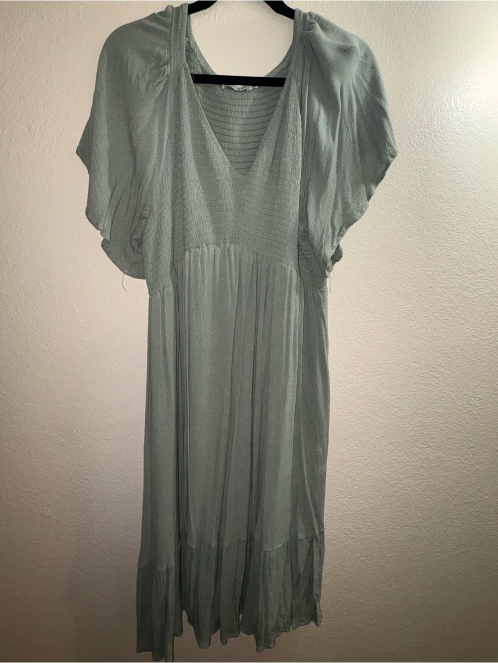 Baltic Born Sage Green Midi Dress